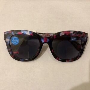 New Center Stage Pink Quartz Peepers Sun Readers +3.00